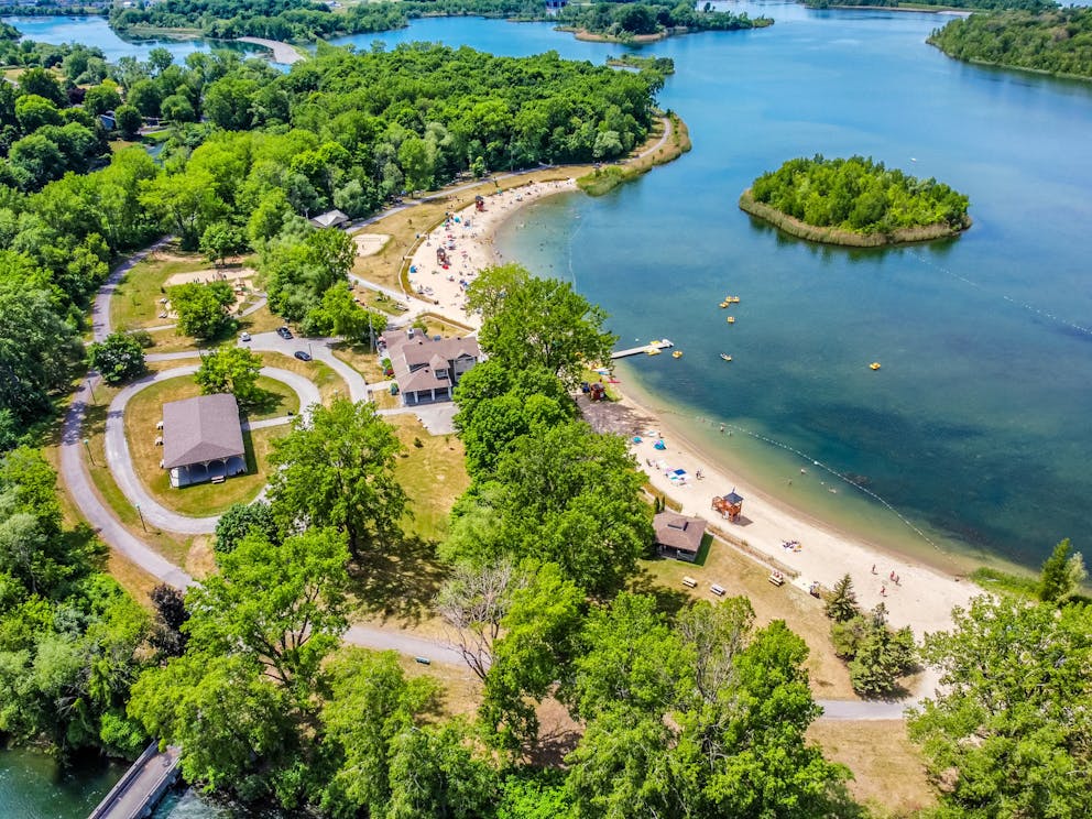 Le Parc régional des Îles-de-Saint-Timothée