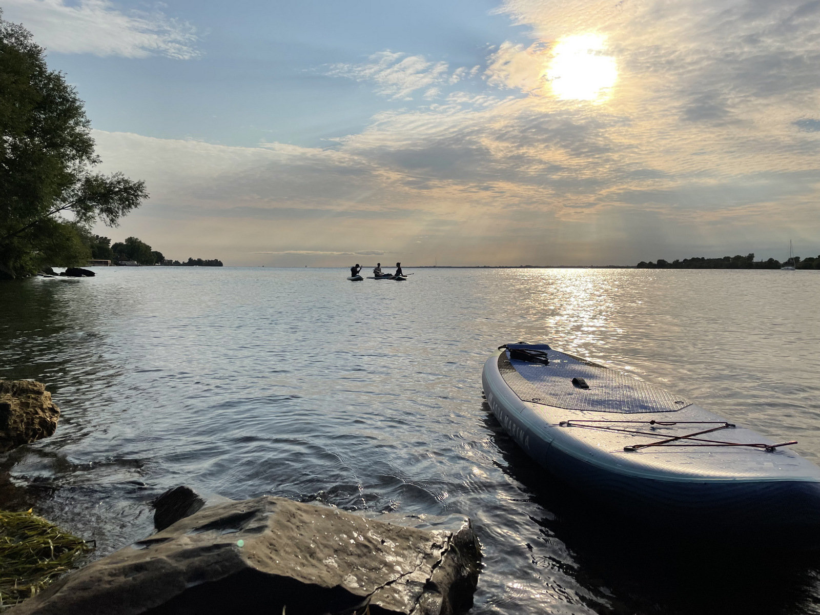 COMM 2021 Paddle Lac St Francois coucher de soleil 11