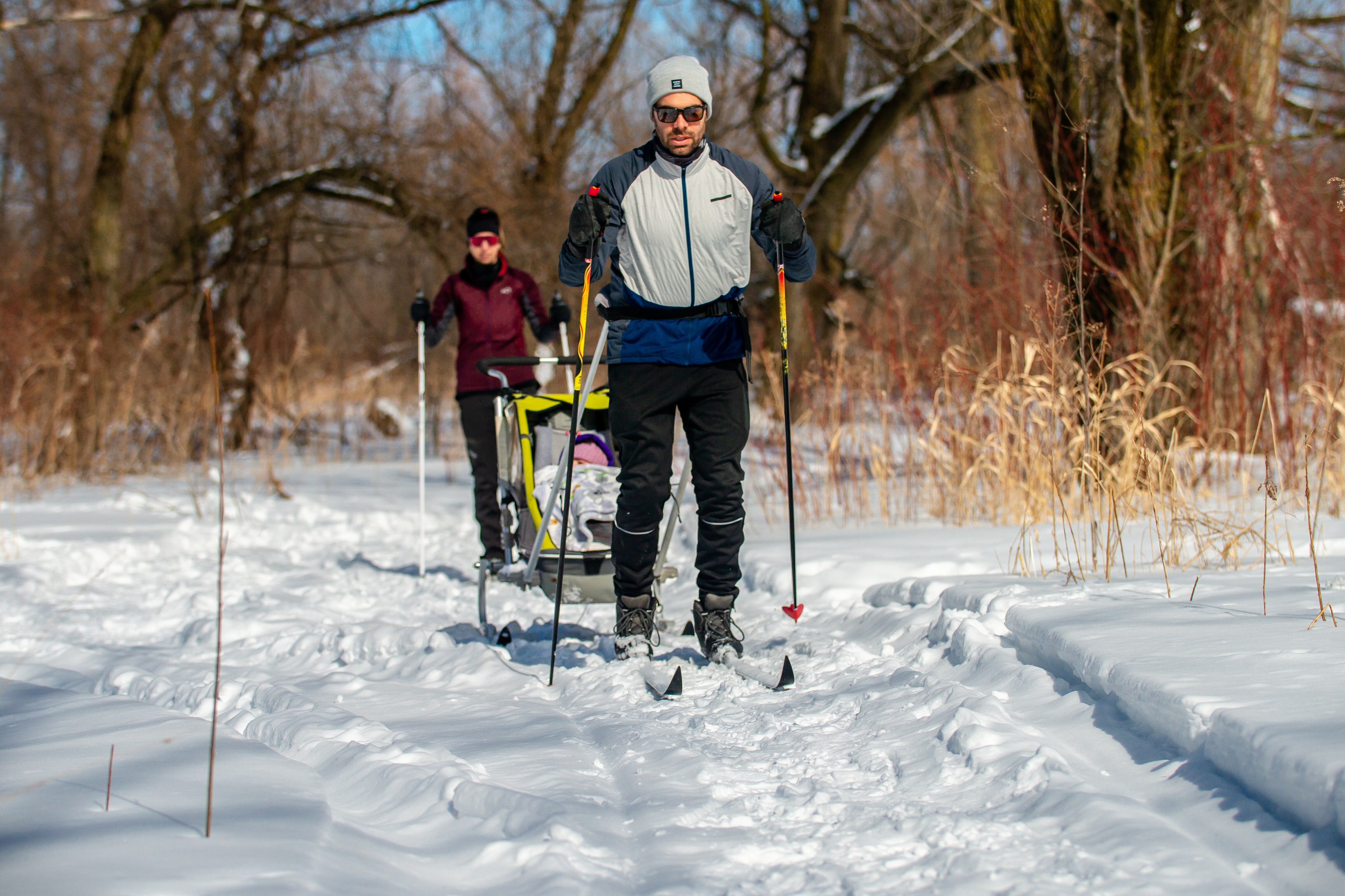 COMM 2022 CR Deny Cardinal Parc Bois Vert Ski de fond 1