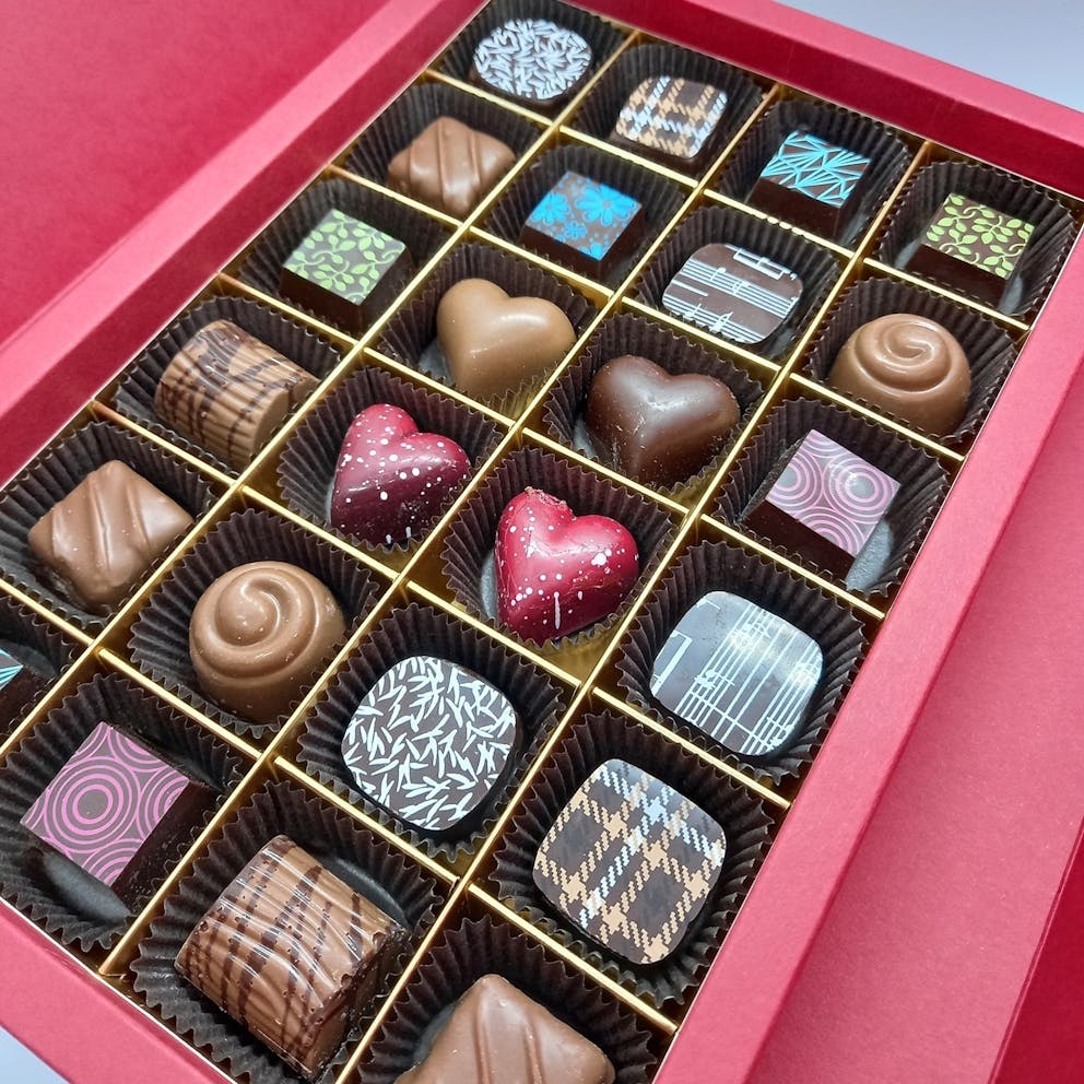 Chocolat st valentin