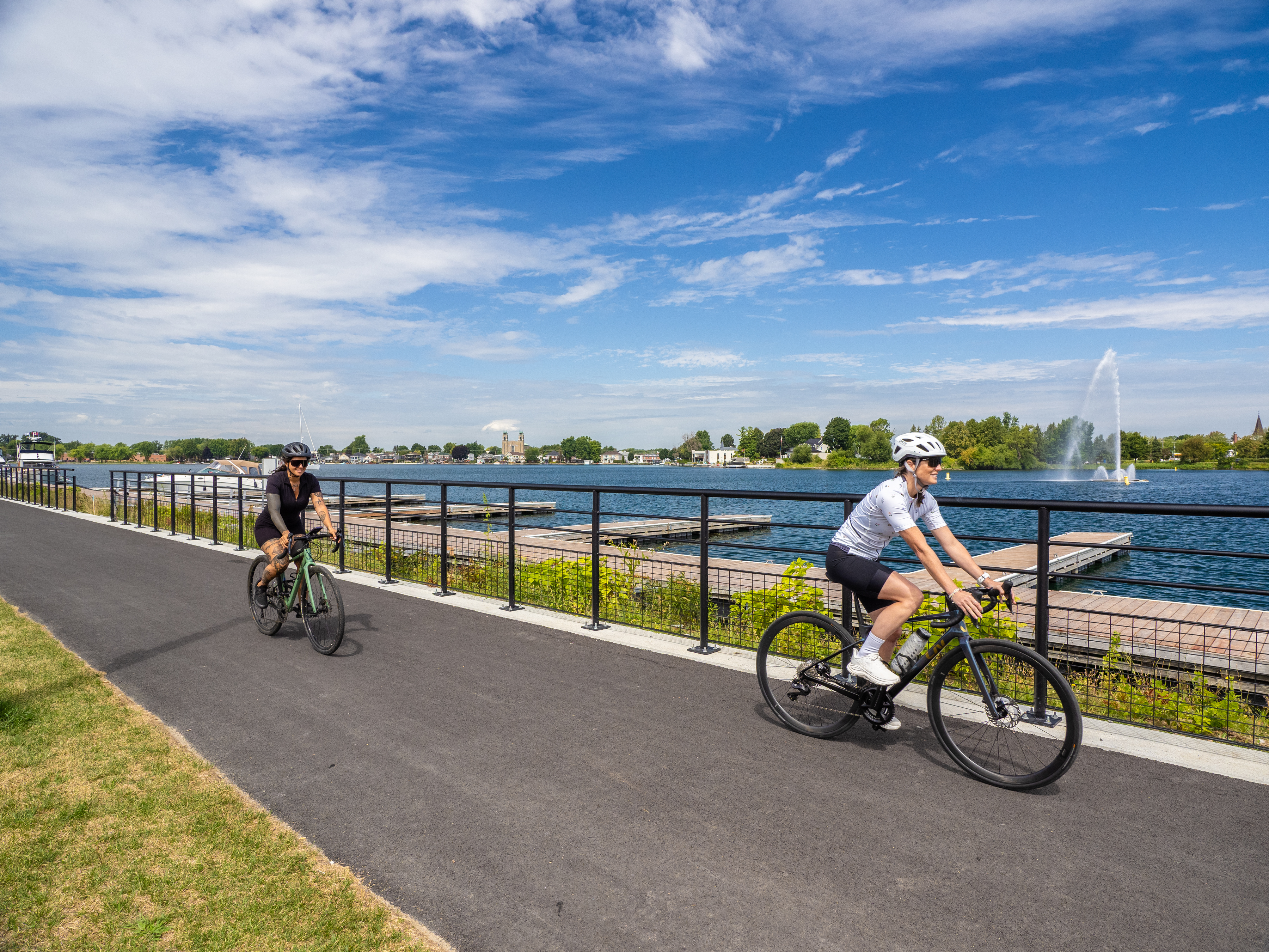 Cyclistes Baie St Francois