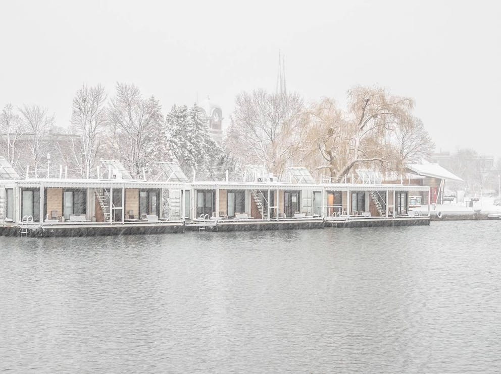 Flotel en hiver 1