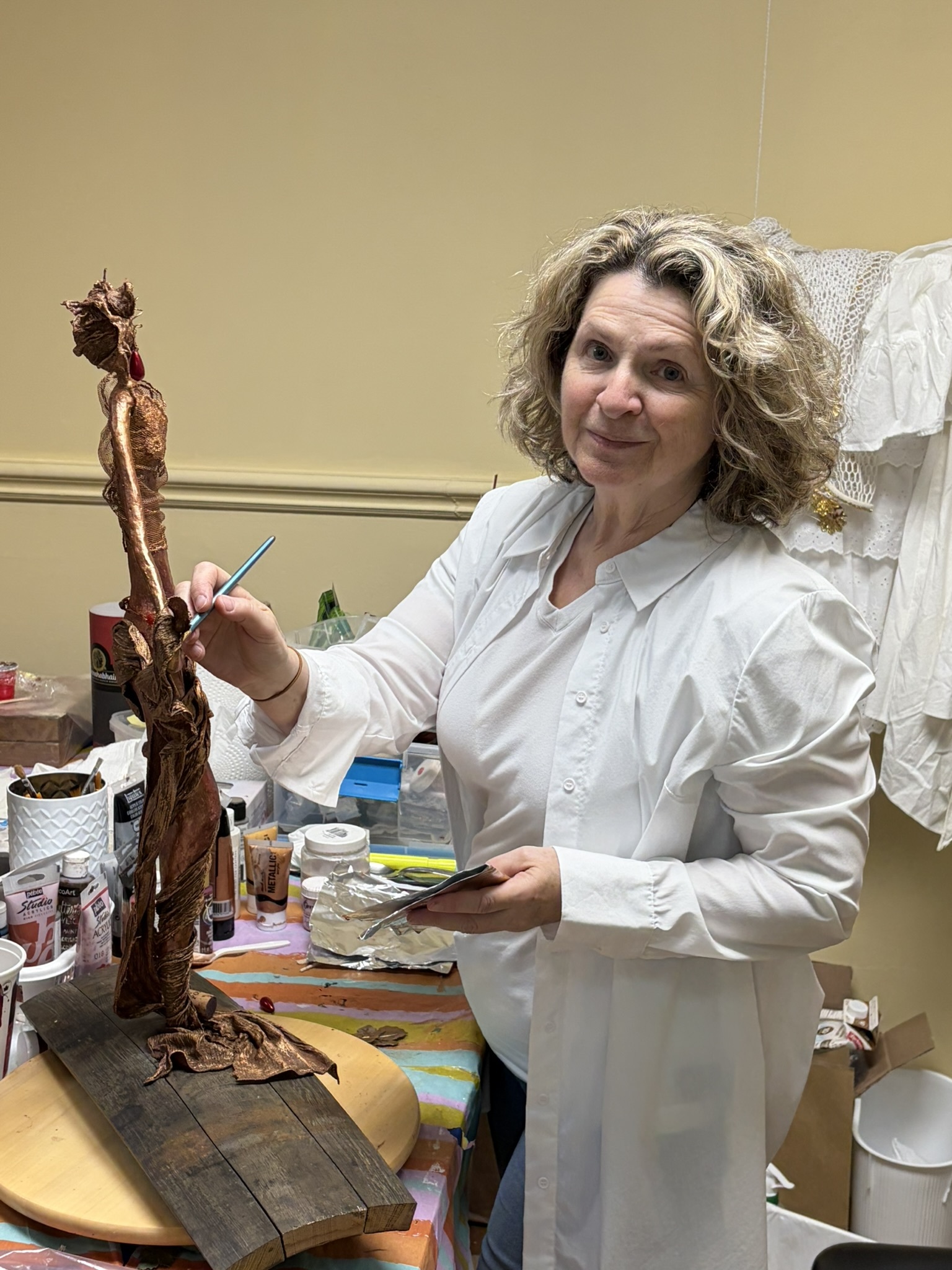 Francine Jodoin artiste Valleyfield Lart et la matiere