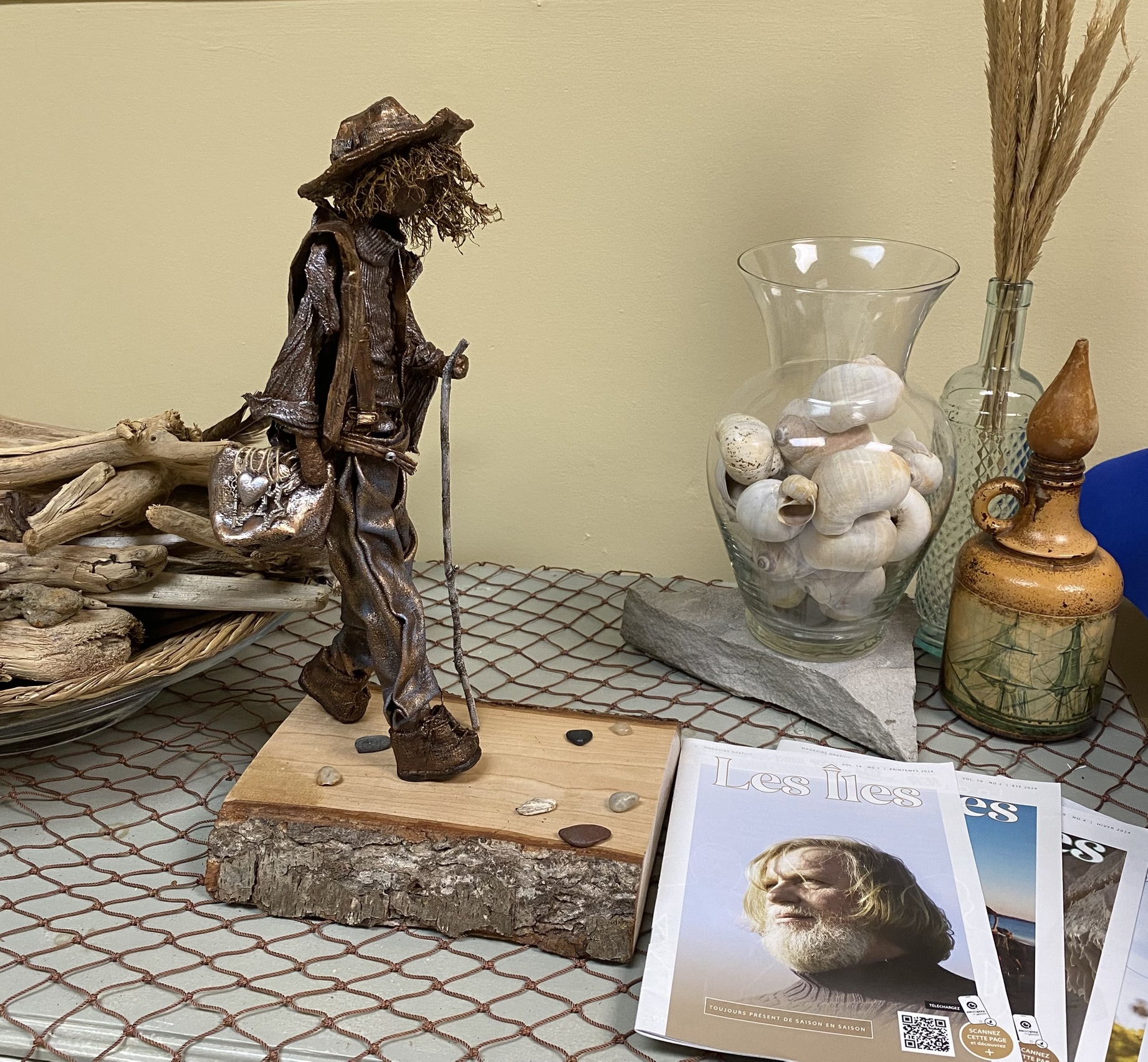 Le marcheur des iles oeuvre