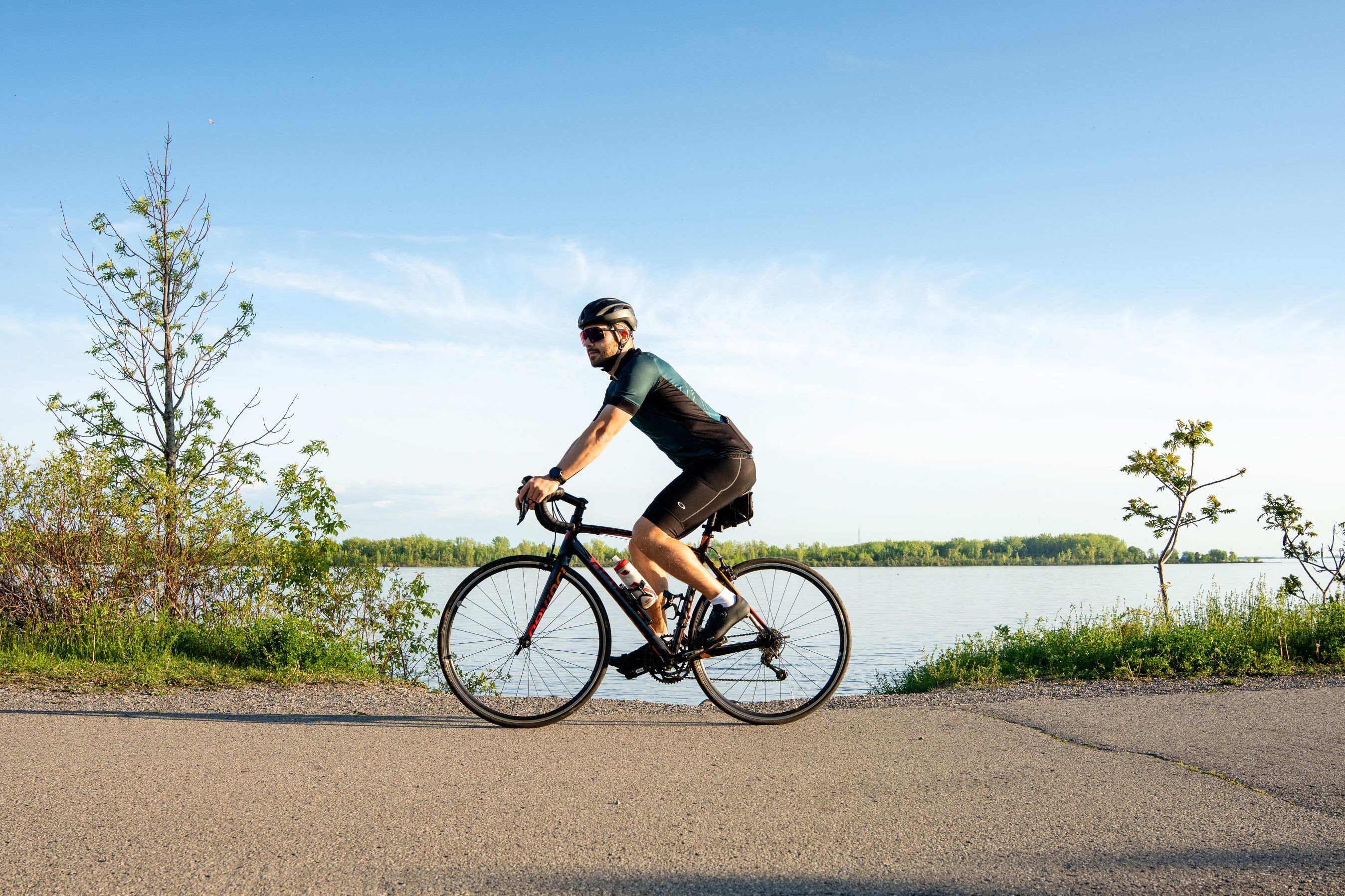Piste cyclable du PRBS reduite