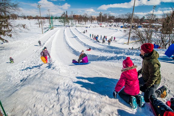 SRC 2019 Mega Fete Relache parc Delpha Sauve Hiver enfant famille neige 10