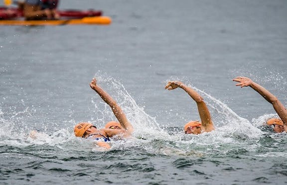 Triathlon valleyfield natation