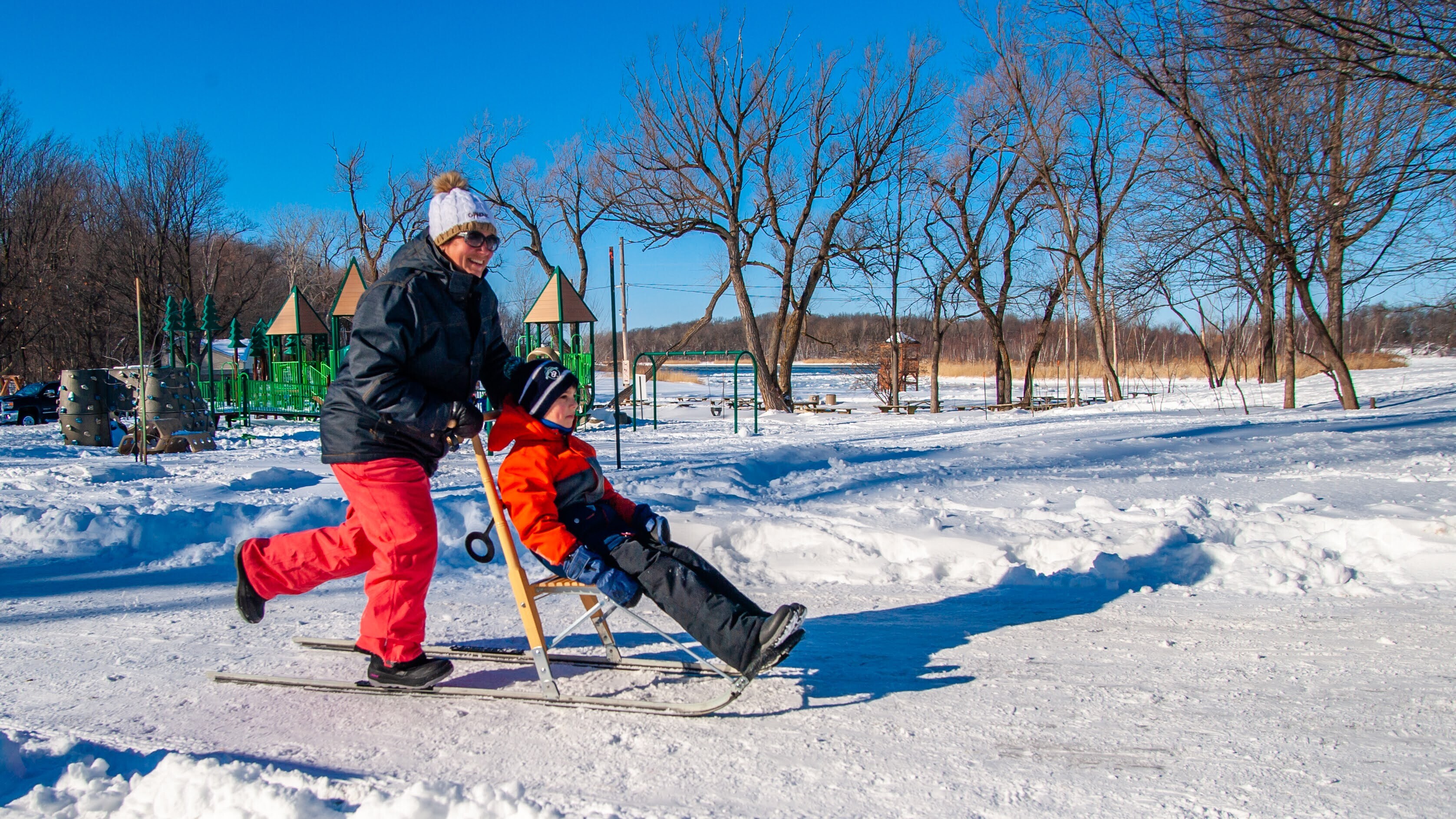 Trotinnette des neiges
